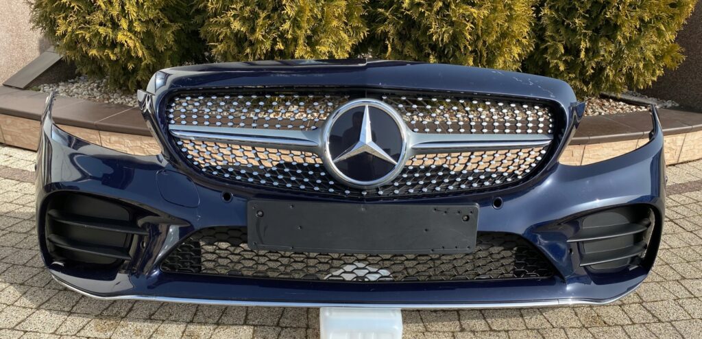 Mercedes W Amg Coupe Bumper Front Facelift Oem C Class Amg