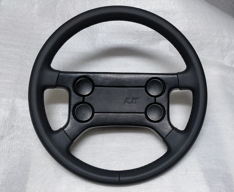 VW steering wheel GTI Golf 1 LX leather classic 321419660 Caddy Camper Polo Jetta