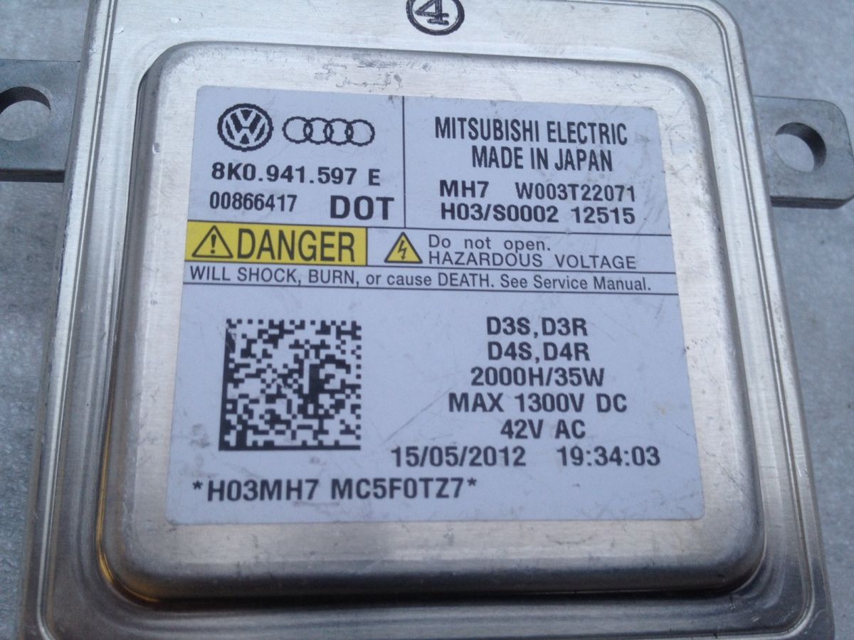 MITSUBISHI ELECTRIC D3S VW / Audi 8K0941597E Xenon Headlight