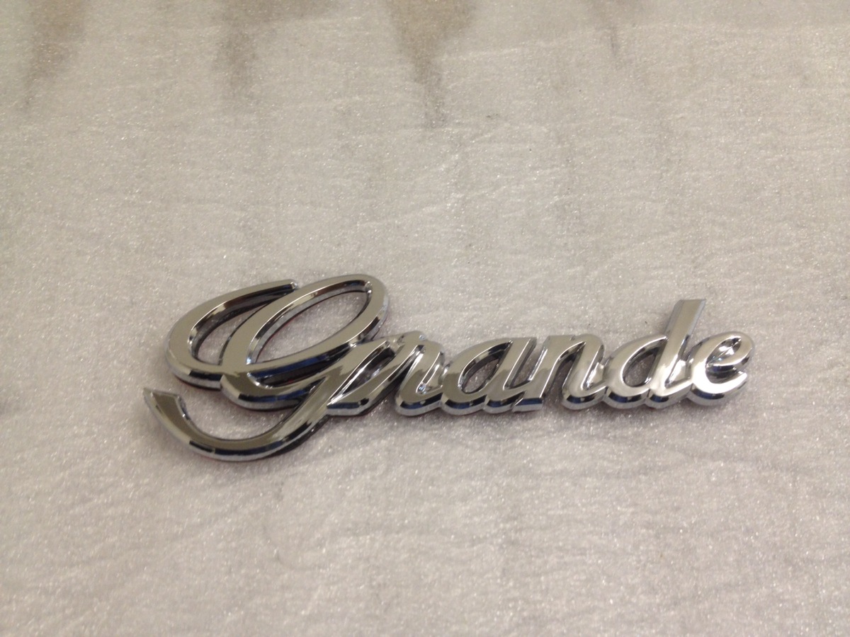 Grande badge for Toyota (2)