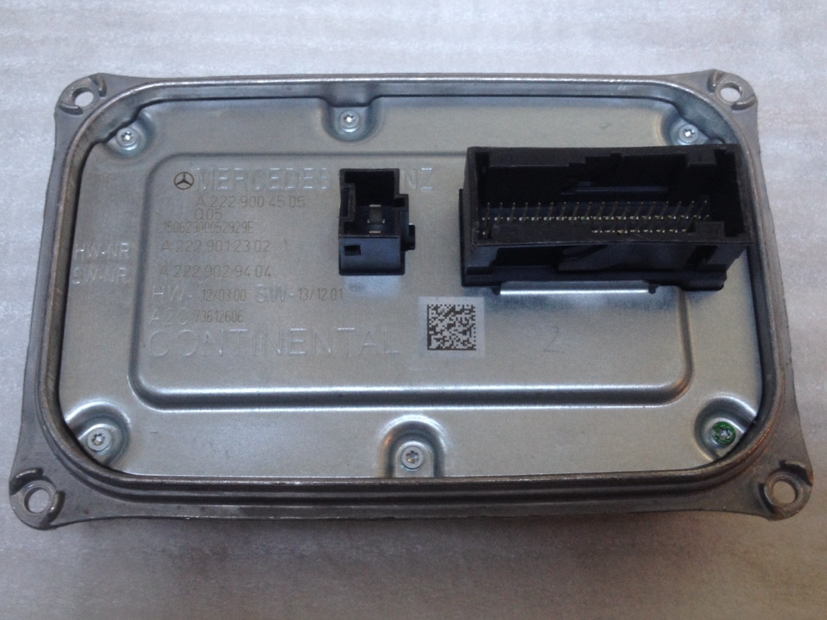 MERCEDES W222 S headlight control module A2229004505