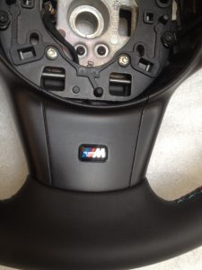 BMW M-sport Steering wheel E60 E61 E62 E63 nappa perfora NEW CUSTOM