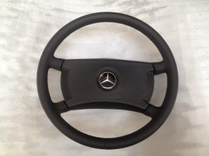 mercedes steering wheel leather 1264640017 SLC SL R107 w123 W126 new Logo (7)