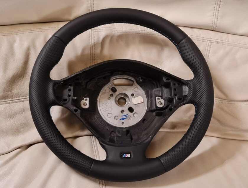 BMW Steering wheel M sport E39 E38 New Leather 2229115 2229102 Custom Softer