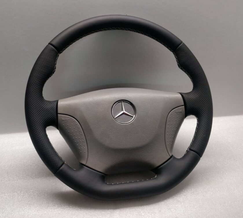 Mercedes Vito W638 steering wheel new leather custom flat bottom