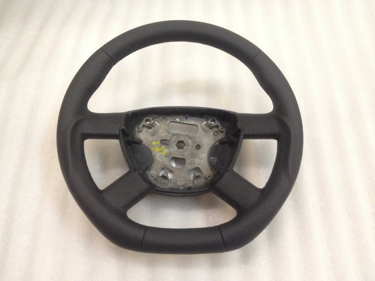 Steering Wheel Ford Transit MK7 leather custom flat bottom 6C11-3600-AAW 3051828 2006-2014
