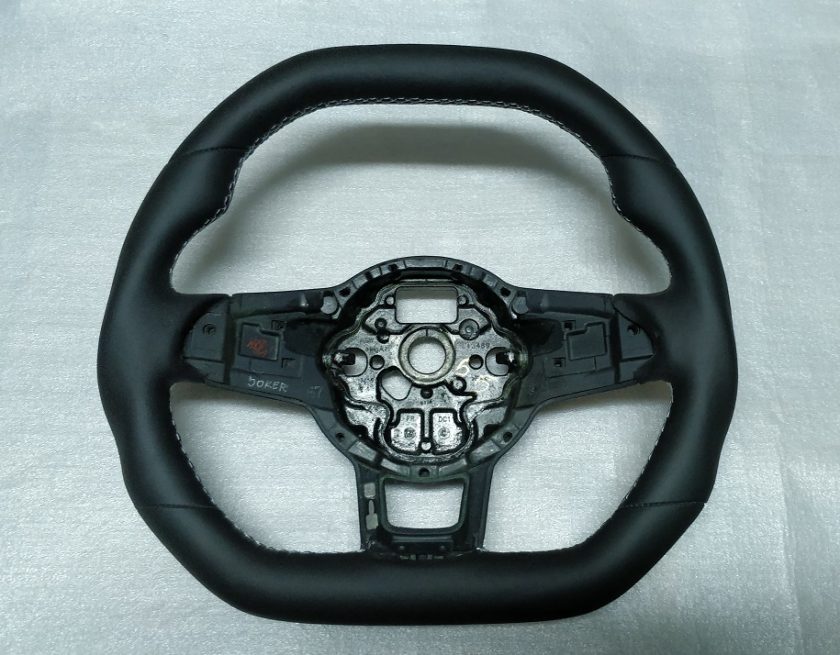steering wheel GTI golf 7 Custom Scirocco flat top bottom