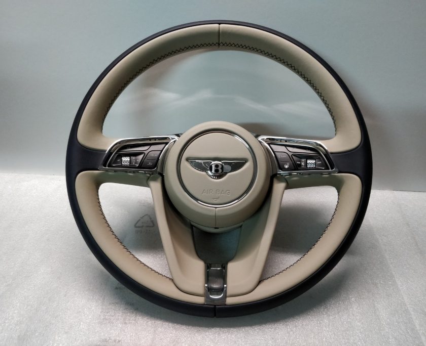 Bentley steering wheel Bentayga Continental GT 36A419093 A Beige Navy