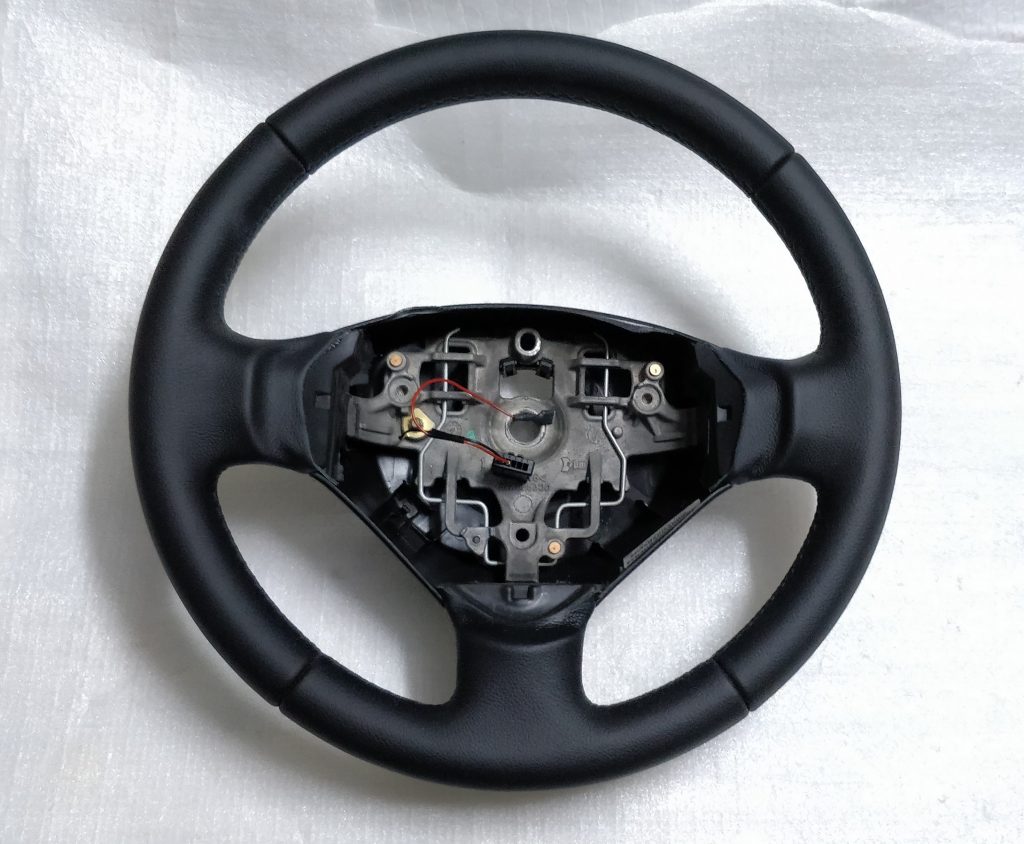 PEUGEOT PARTNER II STEERING WHEEL NEW LEATHER 2008-2017 - Evolution GT