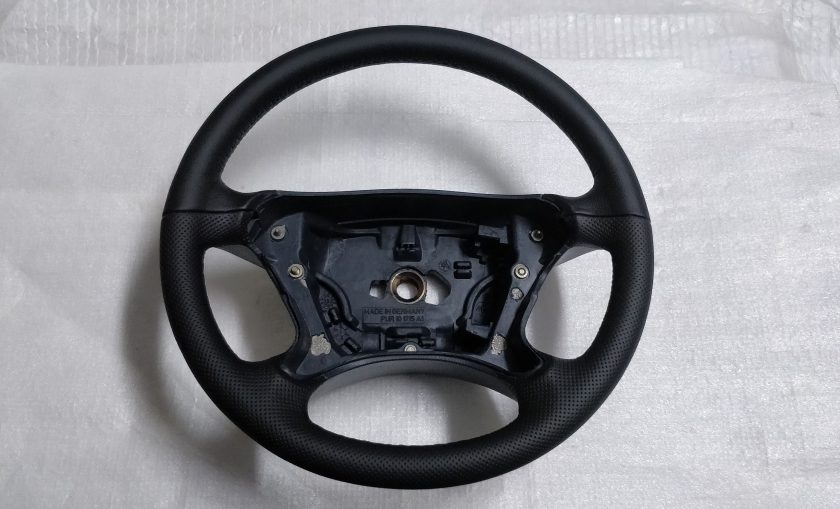 Mercedes steering wheel Tiptronic 2004 W230 SL R230 W209 Black Leather w2304602903