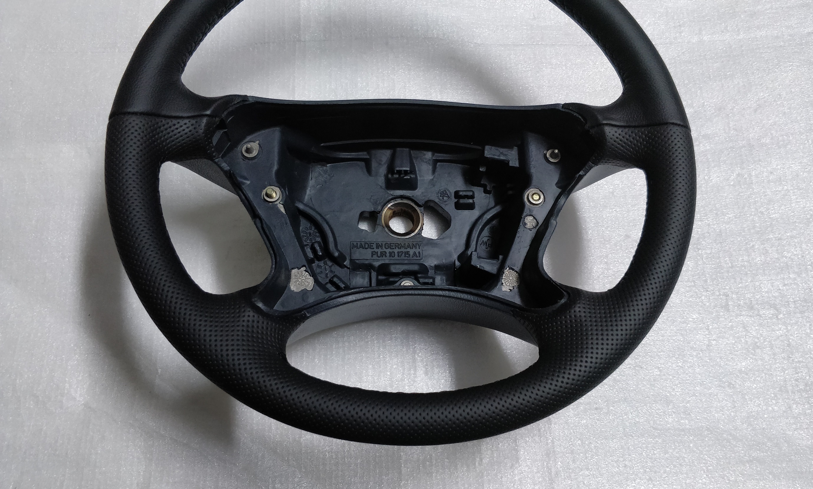 Mercedes steering wheel Tiptronic 2004 W230 SL R230 W209 Black Leather w2304602903