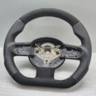 Mini R50 R52 R53 steering wheel Custom New Lather Alcantara Flat