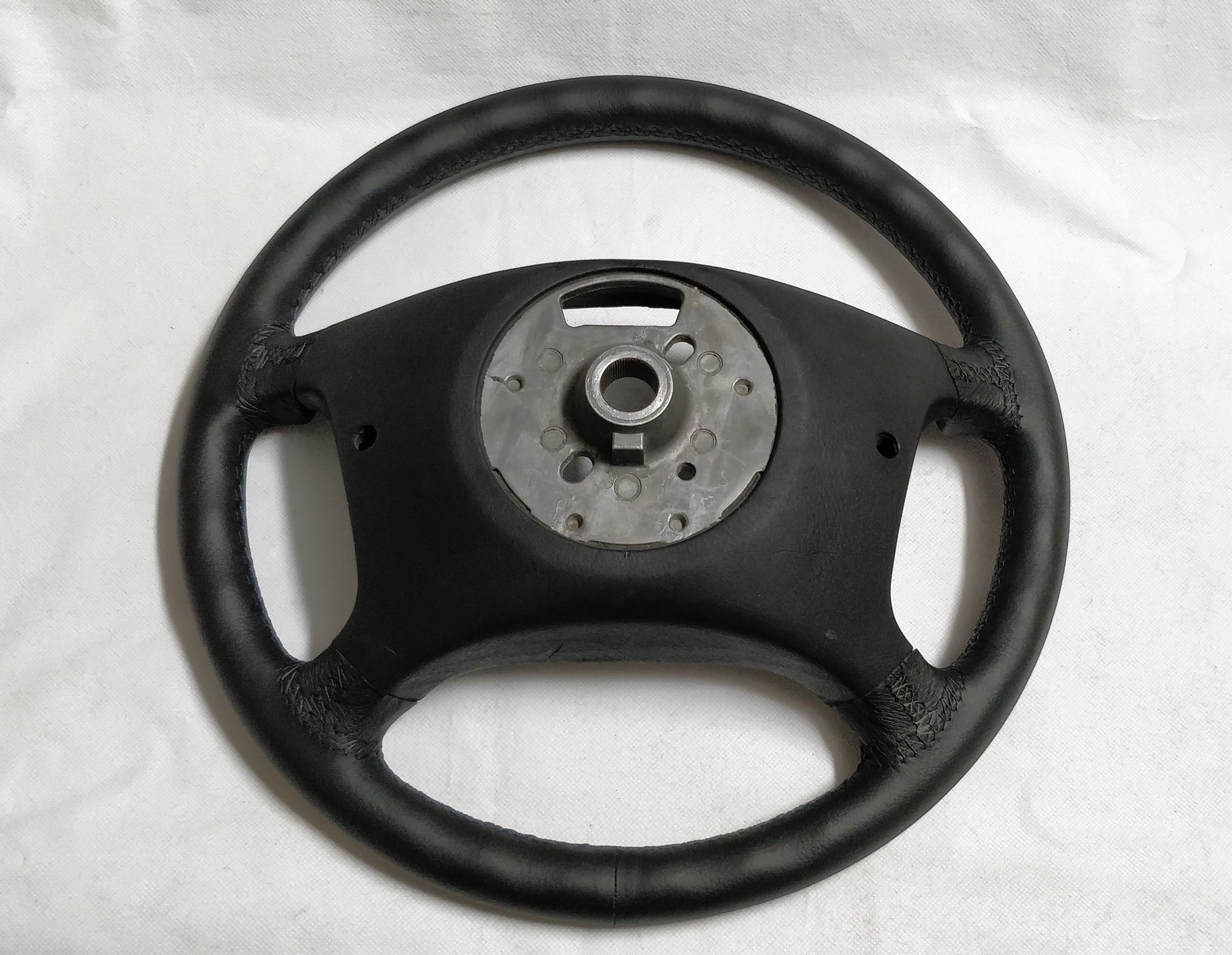 BMW steering wheel E46 375mm black leather 6753947 E39