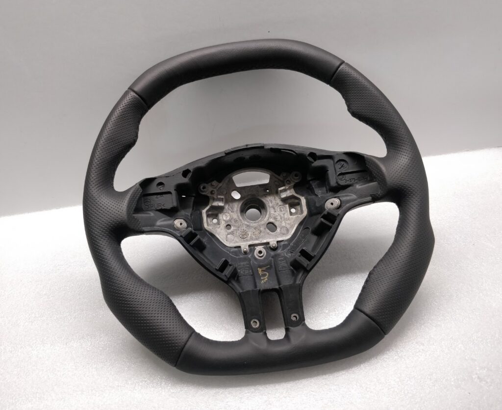 BMW E46 E39 Steering Wheel Custom Flat Bottom Top X5 E53 M5 New leather ...