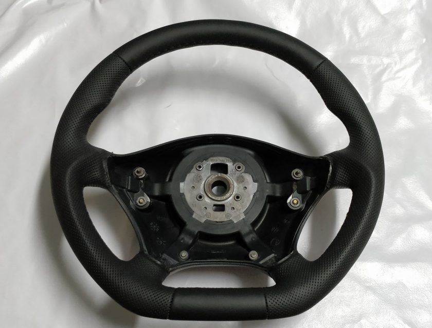 Vito A639 steering wheel leather custom flat bottom A6394640001 2003-2010