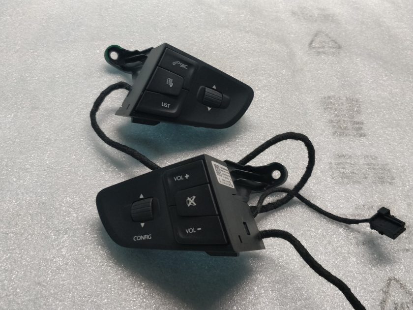 steering wheel controls switch Peugeot 508 967797637700 3417.0601 volume radio