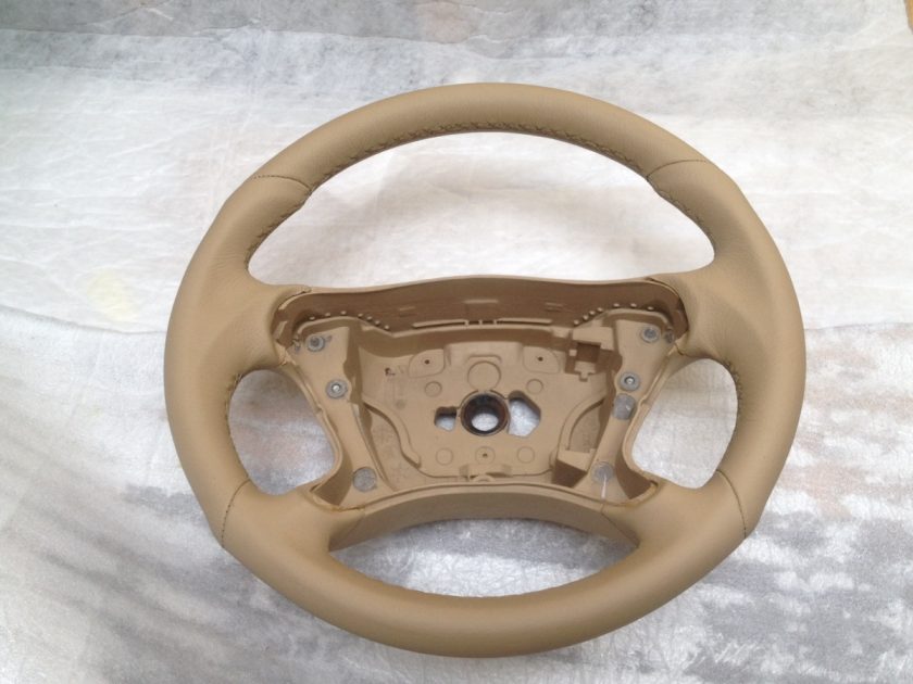 Mercedes steering wheel AMG New leather W209 W211 3062148 SL R230 S211 Beige