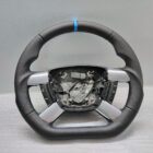 Ford Transit mk7 steering wheel flat leather cruise control light blue Custom
