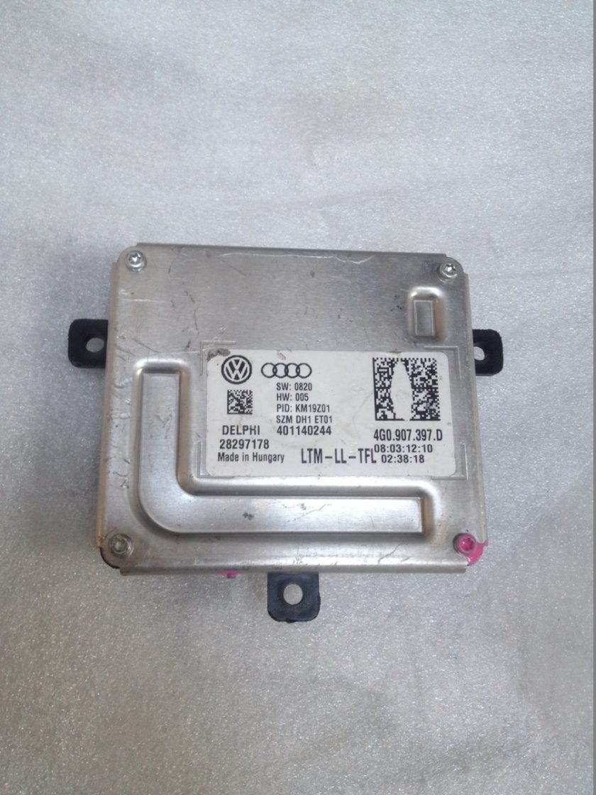 Delphi LED DRL headlight power module VAG 4G0907397 D P Audi Q3 A6 A8 28289813