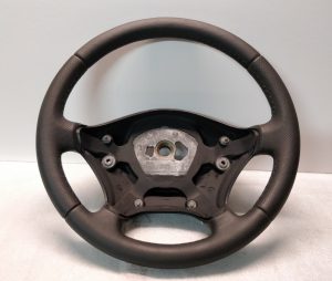 Mercedes Sprinter 906 VW Crafter steering wheel Black new leather black stitch perforated