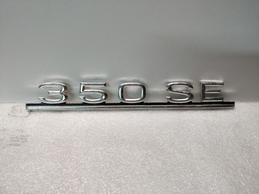 Mercedes 350SE BADGE Rear Boot W116 1188171115 (5)
