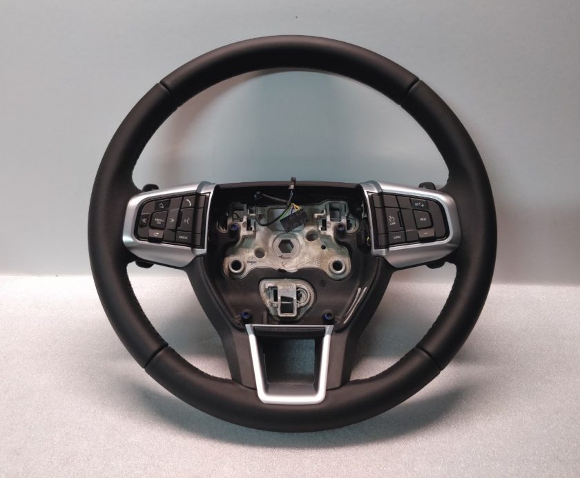 Steering wheel Discovery Sport FK72-3F563-HD8PVJ Paddles Leather OEM New 2016-2020