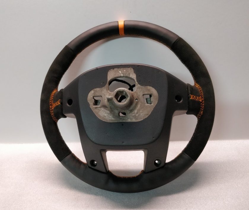 FORD RANGER Steering wheel Alcantara custom orange band AB39-3600-EAW