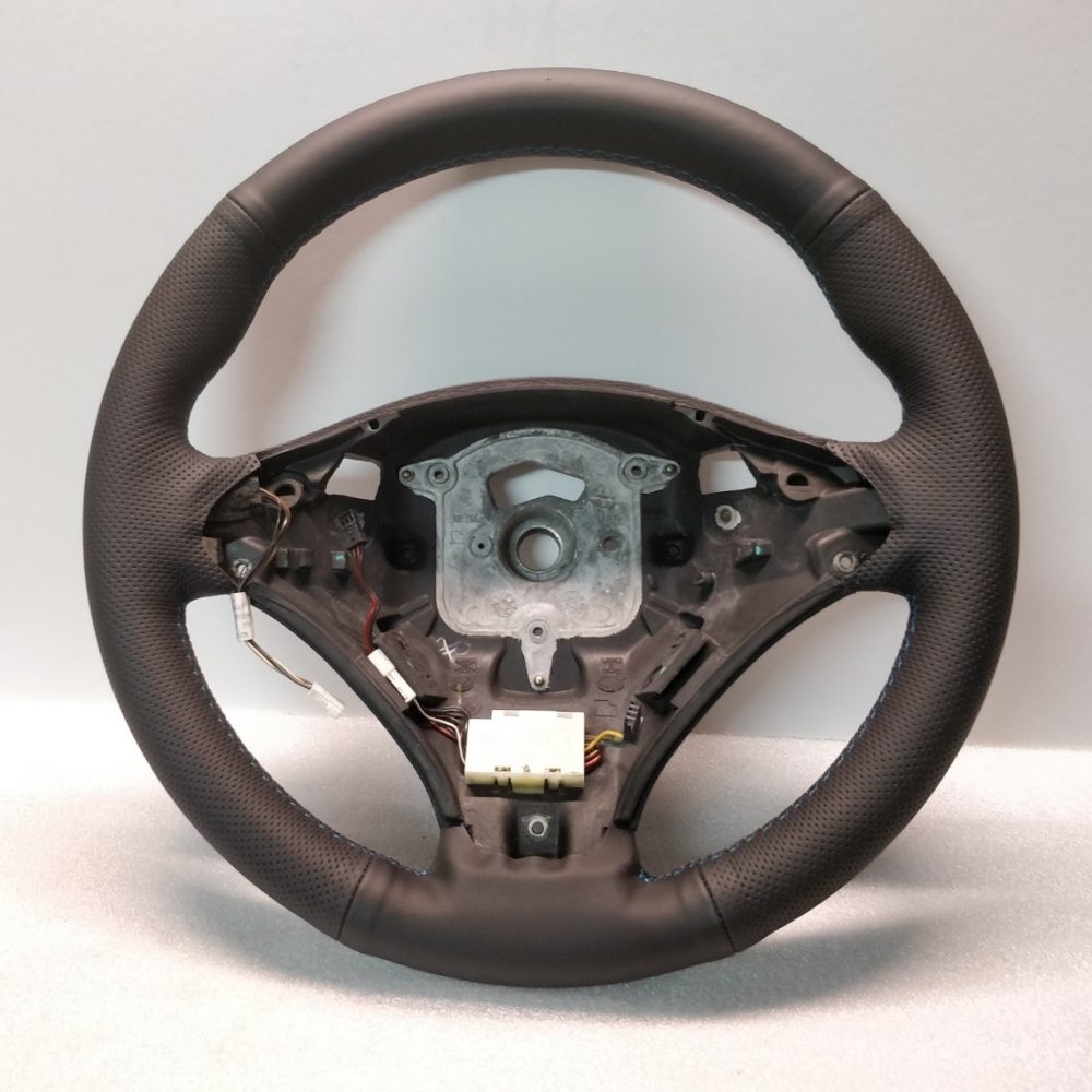 BMW E70 E71 STEERING WHEEL HEATED M-SPORT NEW LEATHER 2007+ 3063113 X5 ...