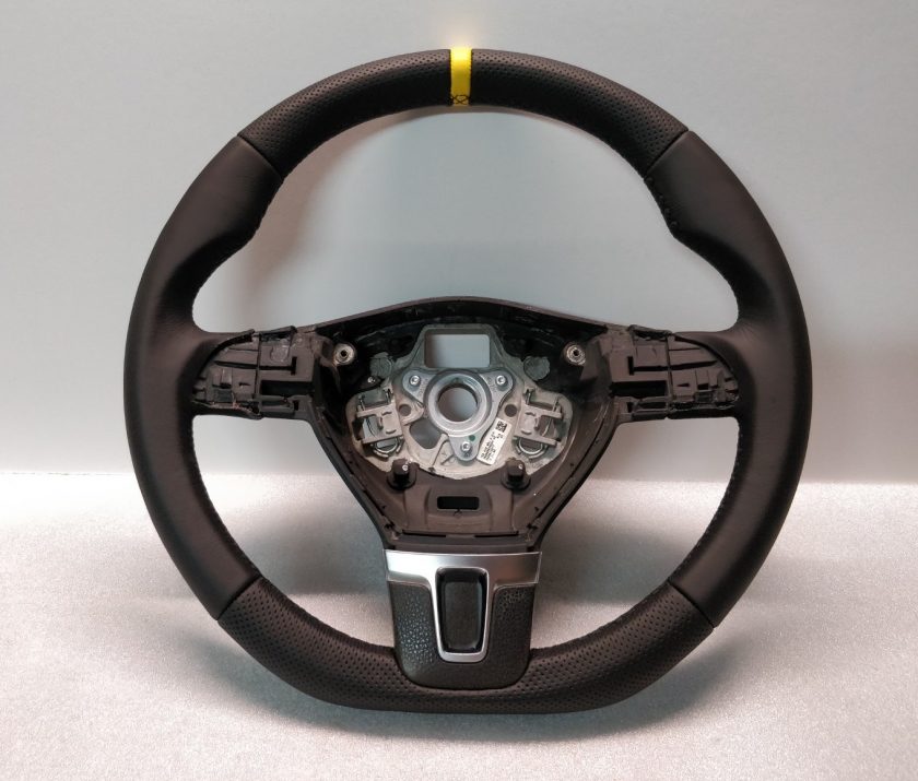 VW T5 Transporter Steering wheel Flat bottom 2009 Scirocco Golf GTI R-line Custom