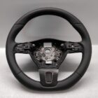VW steering wheel Passat CC B7 Tiptronic T6 3C8419091 BF Flat leather