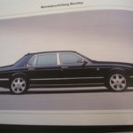 Bentley Arnage R RL Azure Handbook Manuals German Handbuch