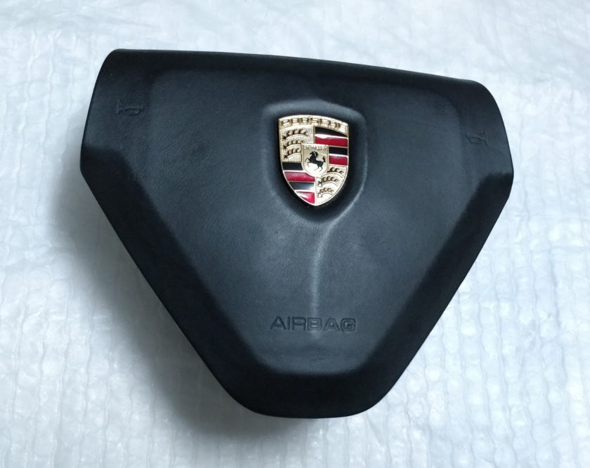 Porsche 987 997 airbag driver black leather 997803089 997.803.089.06