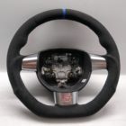 Ford Focus ST steering wheel Custom Alcantara +blue stitch 05-10 6M5Y-3600-AFW