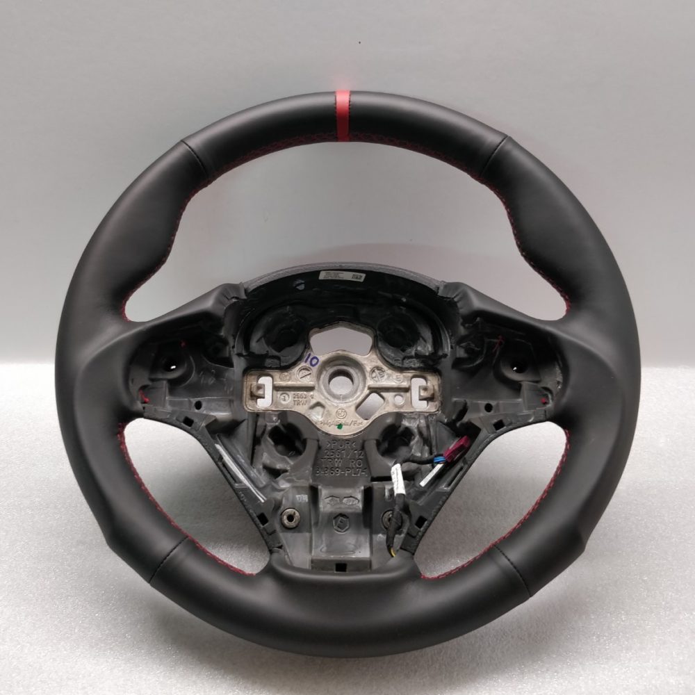 BMW STEERING WHEEL M-SPORT F20 F21 F22 F23 F30 F31 HEATED CUSTOM RED ...