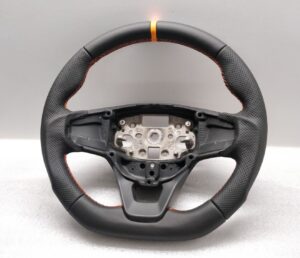 Transit Custom Sport steering wheel Flat New Leather Tuning Orane stitch