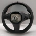 Steering wheel Mercedes C63 W204 w207 A2044602703 Flat Sport New Leather Paddles