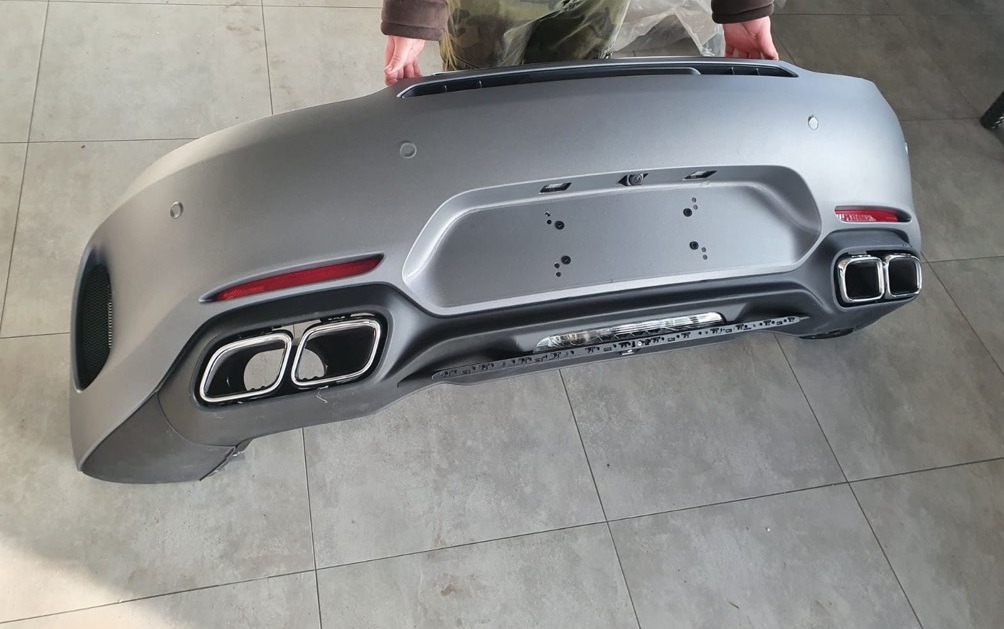 2018 MERCEDES AMG GTC COUPE BUMPER REAR OEM FACELIFT 2017-2020 ...