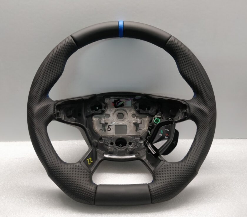 Focus MK3 steering wheel Flat Blue stitch AM51-3600-CE tuning