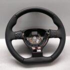 Vw GOLF 5 steering wheel Tiptronic Flat Custom Paddles New leather EOS Jetta Caddy