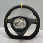 Porsche 987 997 steering wheel Alcantara Custom Flat + Yellow 997.347.804.03 997347804 03