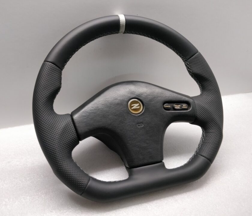 Nissan 300ZX Steering wheel JDM Flat Tuning Z32 Grey Marker