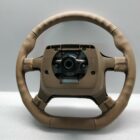 Nissan 300zx Z31 steering wheel brown beige custom Flat