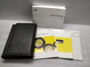 Honda Civic mk8 5dr owners handbook manuals 2007
