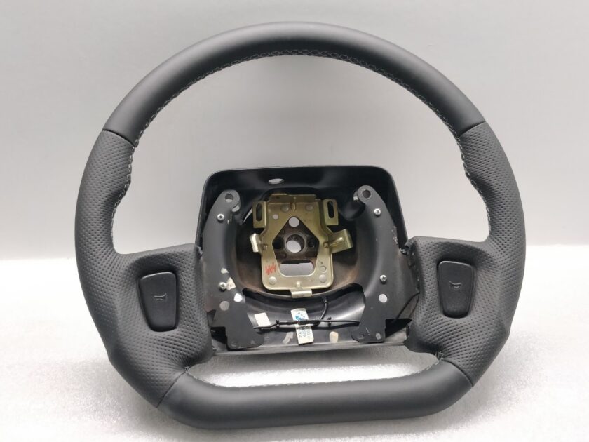 Steering wheel Grand Cherokee Grey Stitch Flat Custom 93-95