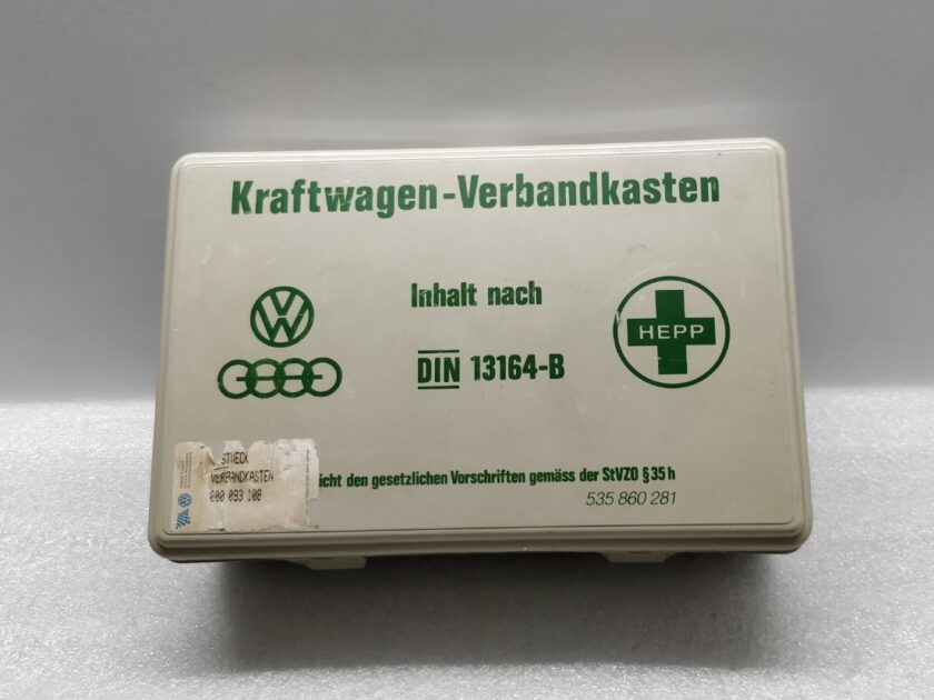 CORRADO SCIROCCO VW first aid kit Rare retro 535860281 golf mk1 mk2 polo caddy