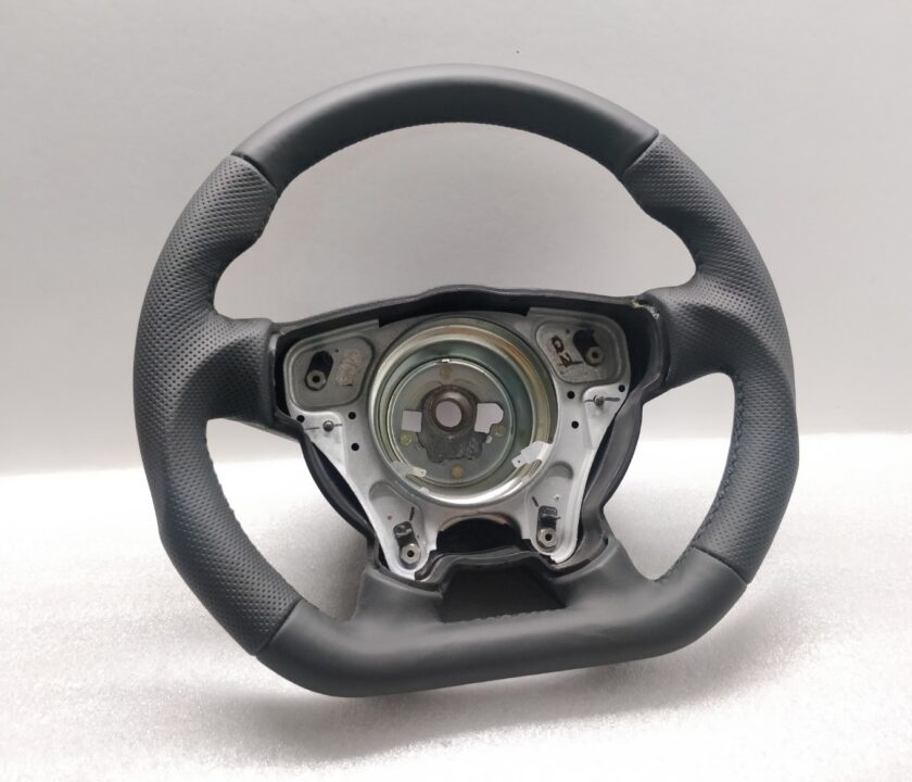 Chrysler crossfire custom steering wheel flat black leather 1934600003