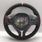 Maserati Steering wheel Alcantara Black Red Stitch Heated Ghibli Levante Quattroporte