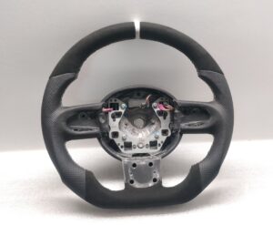MINI R55 R56 Steering Wheel Silver Flat Custom