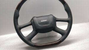 SCANIA 4 Steering Wheel Wood Custom Flat 2000 1435914