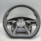 Jeep Leather steering wheel GRAND CHEROKEE 1999-2004 GREY STITCH Flat bottom